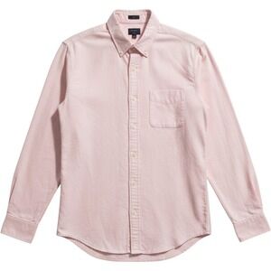 J.Crew Oxford Shirt Mens Large Pink Excellent Slim Fit Button Down B9292